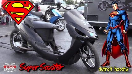 The Grudge Racing Super Scooter is Nothing to Joke About… This Thing Moves!