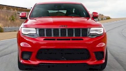 The New Jeep Grand Cherokee Trackhawk With 707HP is Officially The Most Powerful SUV