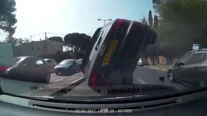 The Unthinkable Happens After This Audi Cuts Off an Innocent Driver