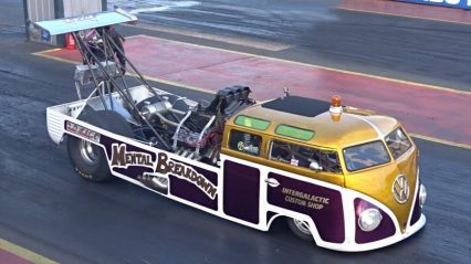 They Call it Mental Breakdown and it is a 1700hp VW Bus Dragster!