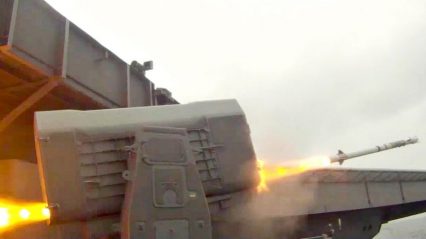 World’s Most Modern Ship Self-Defense Weapon: Rolling Airframe Missile Live Fire