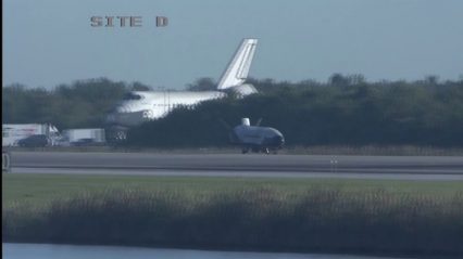 X-37B ‘Space Plane’ Orbital Test Vehicle Landing