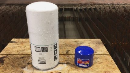 $3 Oil Filter vs $663 Oil Filter vs 60,000 PSI Waterjet