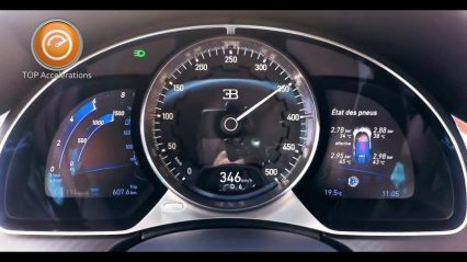 Bugatti Chiron (1500 HP) Sound & Acceleration 0-217MPH