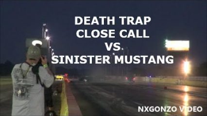 Chuck in the Death Trap Has Close Call VS The Sinister Mustang!