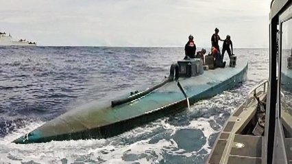 Coast Guard Intercepts Submarine Carrying $181 Million In Drugs