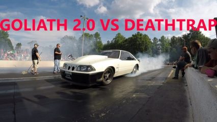 Daddy Dave Goliath 2.0 VS Chuck Deathtrap Holiday Raceway | STREET OUTLAWS