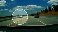 Driving in the Carpool Lane Has Never Been So Dangerous… Near Head on Collision!