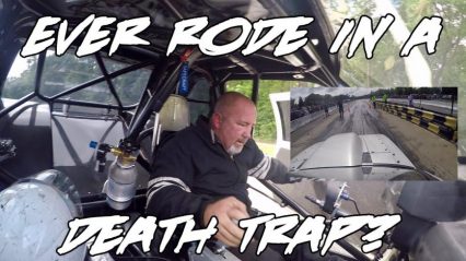 Ever Ride in a Death Trap? Ride Along With Street Outlaws Chuck!