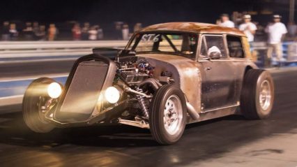 Home Built NITROUS Rat-Rod is Out of This World!