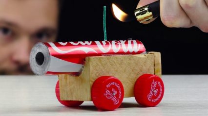 How to Make a Powerful Cannon from a Coca Cola Can