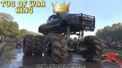 Is This Monster Ford Dually The New King of Tug-of-War?