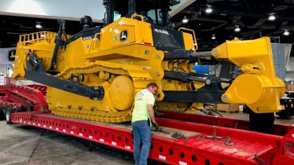 John Deere’s Biggest and Baddest Bulldozer is on the Move!