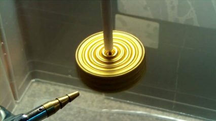 Neodymium Magnets Reaching Terminal Velocity