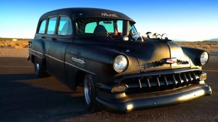 Once An Ugly Family Wagon, Check Out This Killer Custom ’54 Chevy
