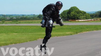 Real Life “Iron Man” BREAKS His Own Jet-Suit Speed Record
