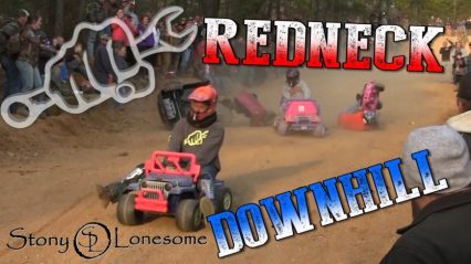 Redneck Stoney Lonesome Barbie Jeep Race