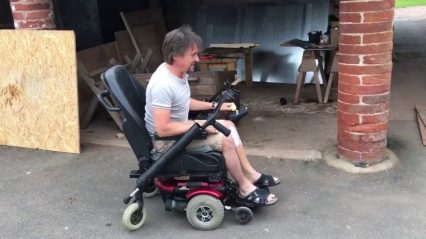 Richard Hammond is Now Rolling Around in a Customized Wheelchair