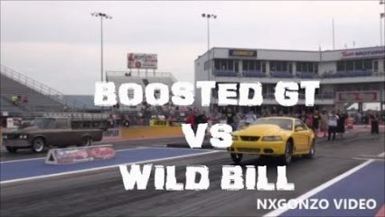 Street Outlaws Boosted GT vs Wild Bill in his Pickup Truck! Redemption No Prep