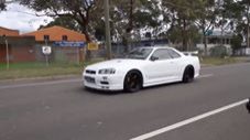 The Best Sounding R34 Shttp://speedsociety.com/the-best-sounding-r34-skyline-ever-sick-launch/kyline Ever? Sick Launch!