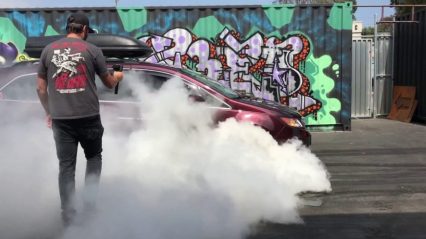This 1029hp Minivan is Capable of Massive FWD Burnouts!