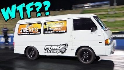 This 450 Horsepower Turbo Van is The Ultimate Sleeper!