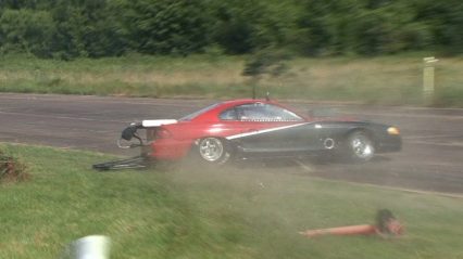 Unpredictable Mustang Takes A SPIN – JJdaBoss Arm Drop Race