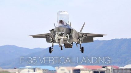 Vertical Landing Aircraft: Incredible Up-Close View Of F-35 Fighters Defying Gravity
