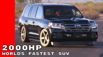 2000HP Toyota Land Cruiser, World’s Fastest SUV