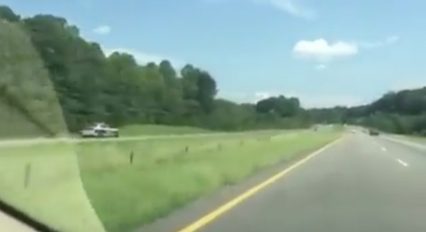 Why is this Cop Driving 100+MPH in the WRONG Direction?