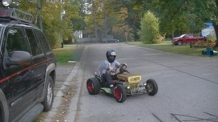 A Diesel Powered Go Kart? The Diesel Weasel Lives!