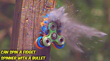 Can You Spin a Fidget Spinner with a Bullet?