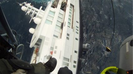 Coast Guard Rescues Sinking Yacht Killer Footage Shot in POV