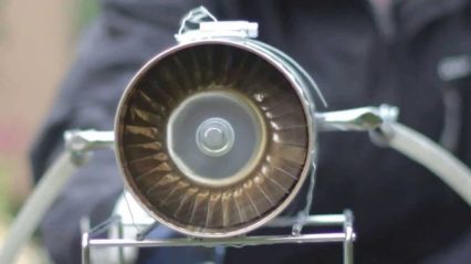 Coolest High School Science Project Ever! A Homemade Axial Jet Engine