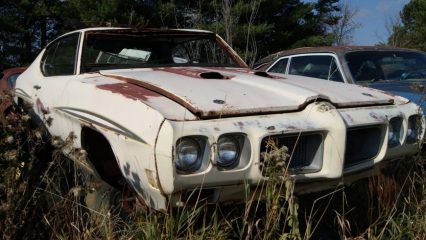 Insane Muscle Car Junkyard: Pontiac GTO Judge, 1968 Mustang Fastback, 1970 Cuda, SS 396 Chevy Nova