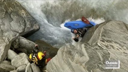 Kayaker Goes Thrill Seeking and Gets Pinned Under a Rock in a Rapid