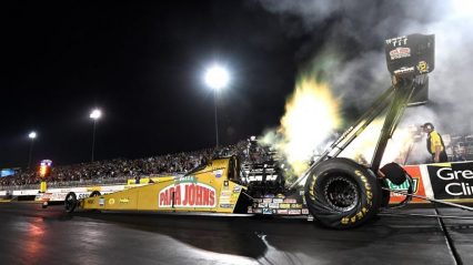 Leah Pritchett’s Track Record leads Top Fuel Qualifying, Antron 4th, Millican at 8th