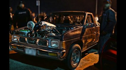 LSX Powered Mini Truck With a MASSIVE Turbo Gets Down On The Street!