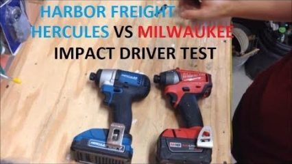 NEW Harbor Freight Hercules Impact Driver vs Milwaukee M18 Fuel