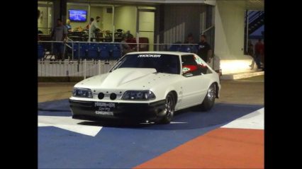 Street Outlaws Chuck Death Trap vs Twin turbo Impala at Redemption 7.0