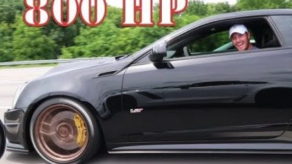 This 800 HP Cammed CTS-V is BRUTAL!