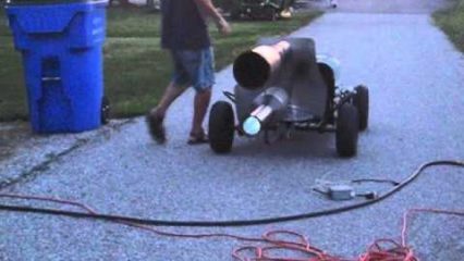 This Crazy Bastard Built a Pulse Jet Engine and Slapped it on a Go Kart