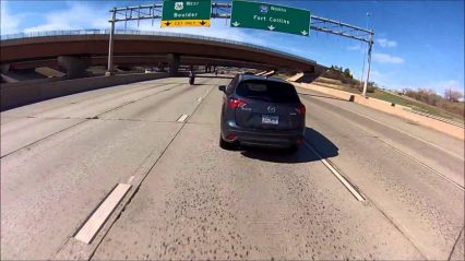 This is What a Motorcycle Wreck at 140mph Looks Like!