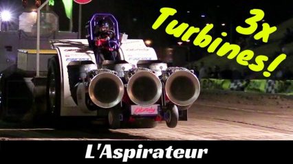 Tractor Pulling To The Extreme! 3x Turbines and 4,800hp!