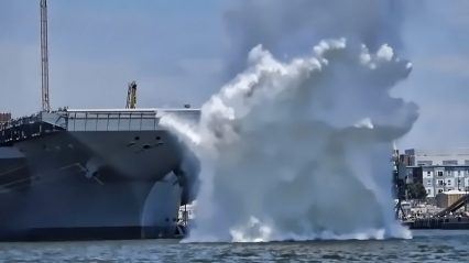 U.S. Navy Testing The Extremely Powerful Electromagnetic Aircraft Launch System