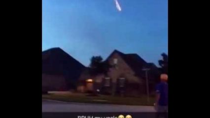 Using a Firework Glider in a Neighborhood Probably Wasn’t The Best Idea