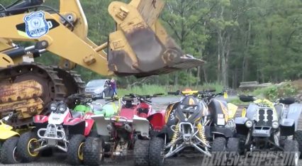 Why Are These ATVs Being Crushed?