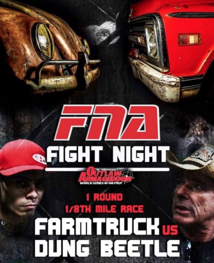 FNA Fight Night – Round 2 – Farmtruck vs AZN, Outlaw Armageddon 2017