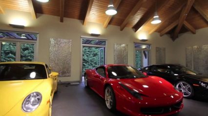 Car Collector’s Luxury Dream Home is More Garage than it is House