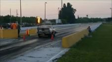 Drag Car Explodes As Soon As The Driver Hits The loud Pedal!